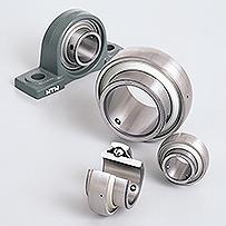 Triple-sealed bearing for bearing unit