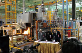 Cutting-edge technology in use at NTN NOTO CORP.'s heat treatment plant