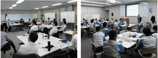 "Corporate Philosophy" Dialogs held at each business site