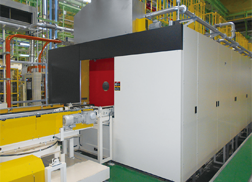 Kuwana Works Electrically heated vacuum carburizing furnace