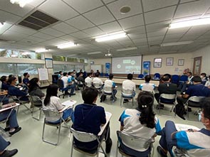 Employees in Japan (Headquarters) and Thailand who communicate online