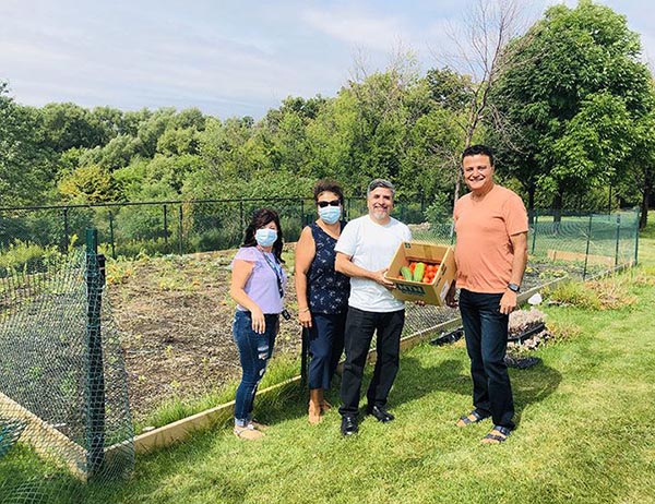 NTN community garden Planting for Homeless Shelters in Need 