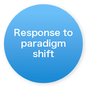 Response to paradigm shift