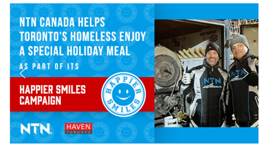 NTN Canada employees helping the homeless