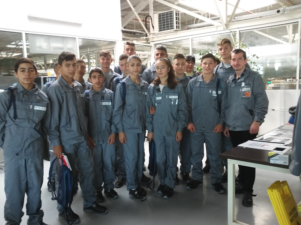Introducing jobs to students in Sibiu, Romania