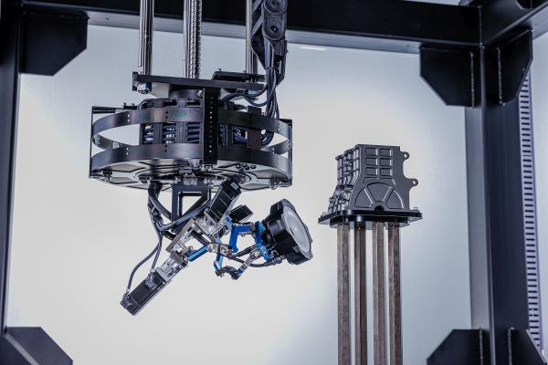 Wrist joint module for visual inspection of aluminum castings “i-WRIST
