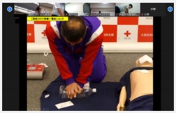 Sight of AED seminar participants
