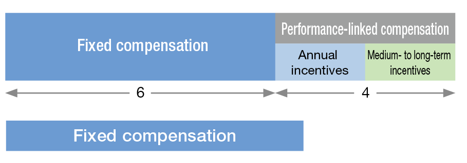 Compensation for Executive Officers