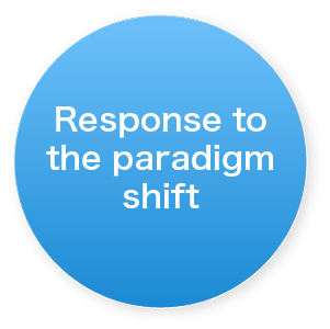 Response to paradigm shift