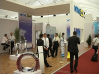 Photo: An outside view of the NTN-SNR booth