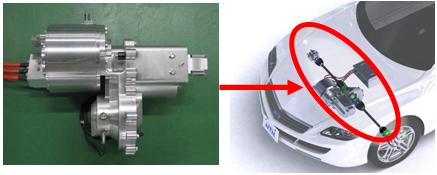 Photo: One Motor Type EV Drive System