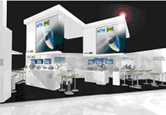 Photo: Image of the NTN-SNR booth