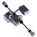 Photo: One motor Type Electric Vehicle Drive System