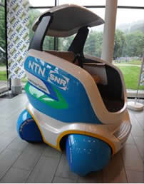 Photo: In-Wheel Motor System Concept &ldquo;Q'mo&rdquo;