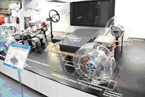 Photo: By-wire system concept (wire-frame model)