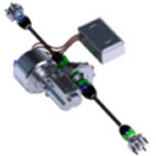 Photo: One motor Type Electric Vehicle Drive System