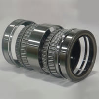 Photo: Sealed four row tapered roller bearings for rolling mill roll-necks