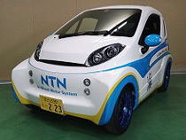 two-seater microcompact electric vehicle (EV)