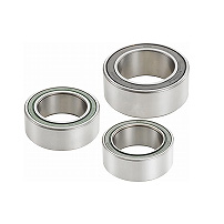 Bearings for electromagnetic clutch of air conditioner
