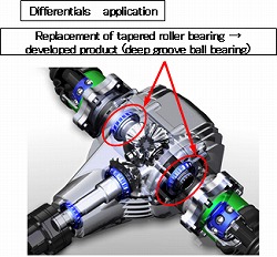 Photo: Differentials application