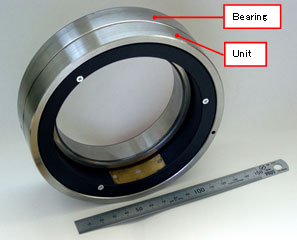 Product photo : Lubricating Oil Supply Unit with Self-power Generator (with the inner ring spacer removed)