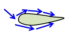 Blade cross-sectional shape