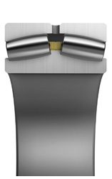 Cross-section of the conventional product