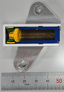 Chain Tensioner: Cross-sectional model