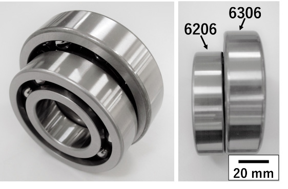 Photo:Achieve downsizing and lightening of bearings by adopting the special heat treatment technology &ldquo;HA-C&rdquo;