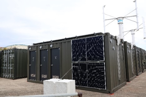 Photo:Mobile container base