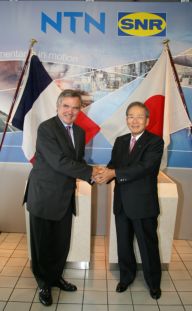 at NTN's R&D Center in Kuwana