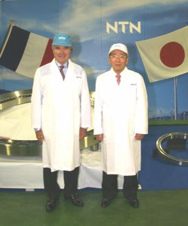 at Ultra-Large Bearing Plant, Kuwana Works