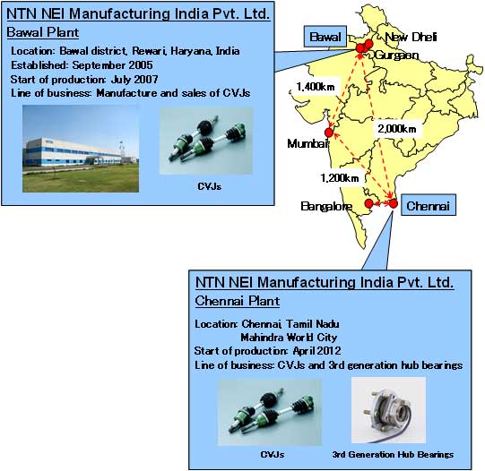 2nd Production Base Established in Southern IndiaPress Releases2011