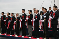 New Tomei Expressway opening ceremony (ribbon-cutting ceremony)