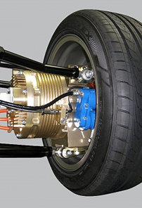 Photo: The In-Wheel Motor System that won the award