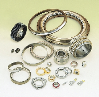 Photo: Various NTN bearings for the aerospace industry