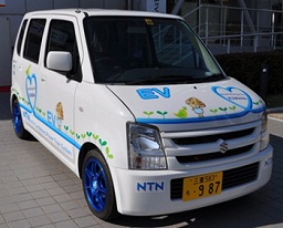Photo: Converted EVs provided to Kuwana City