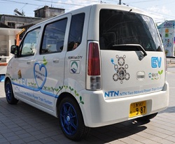 Photo: Converted EVs provided to Kuwana City