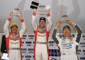 Teams supported by NTN dominated the top three positions
