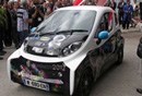 Compact, two-seater EV equipped with the In-wheel Motor