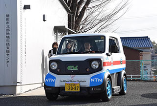 Safety courses held at the Iwata City Northern Regional Comprehensive Support Center on February 2