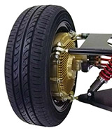 In-wheel Motor System for Compact EVs (installed on rear two wheels)