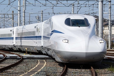 N700S Shinkansen (photo provided by Central Japan Railway Company)
