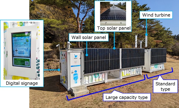 Eco toilets using “N3 N-CUBE”