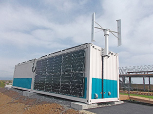 “N3 N-CUBE” installed in flood prevention center