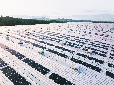 Photo:Solar panels installed on Wakayama Works