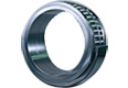 Photo: Extra-large split spherical roller bearing that allows the bearing to be replaced without removing the bull gear