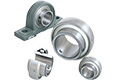 Photo: Triple sealed bearing for bearing units that are highly dust and moisture resistant using a triple lip structure