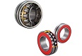 Photo: Spherical roller bearing that has a high-load capacity and dust, vibration and heat resistant (Without seal type, High-strength cage type, Sealed type)