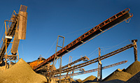 Photo: Raw material conveyor